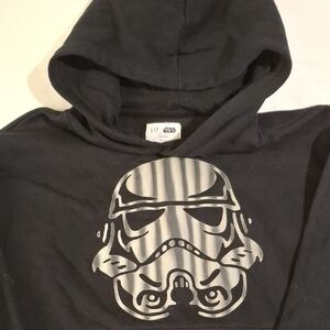 GAP Black Hoodie with Stormtrooper Design